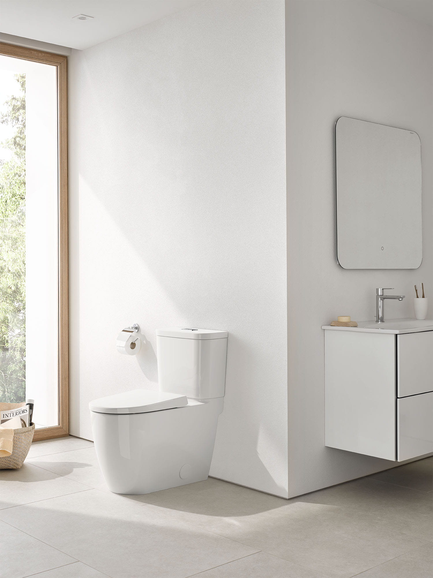 Essence Two-Piece Elongated Dual Flush Toilet